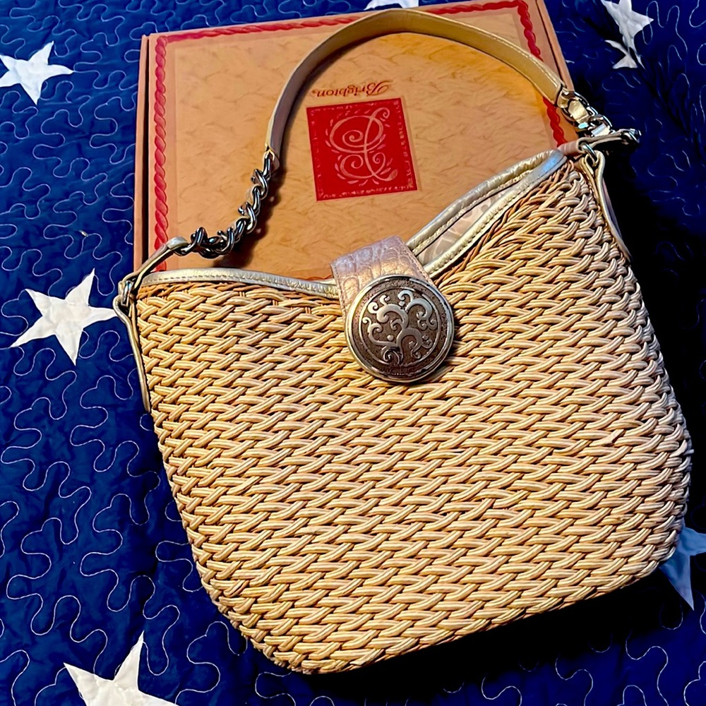 Brighton straw handbag